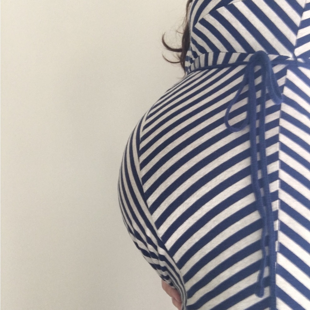 Motherhood Maternity Geometric Dress -Size Small